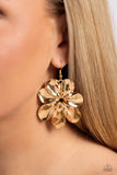 Hinging Hallmark' Gold Earring