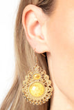 Welcoming Whimsy - Yellow  Gold Earring