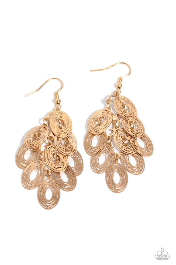 Thrift Shop Twinkle - Gold Earring