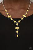Authentically Adventurous- Yellow Necklace