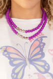 Summer Splash - Purple Necklace