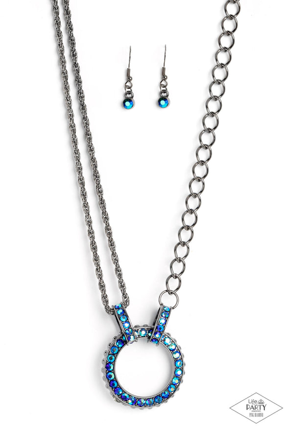 Razzle Dazzle - Blue Necklace