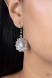 Extroverted Elegance- White Earrings