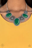The Medallion-aire -Green - Shon's Jewels Boutique