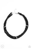 Put On Your Party Dress - Black Choker