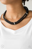 Put On Your Party Dress - Black Choker