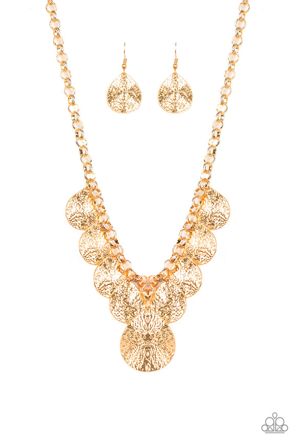 Textured Storm- Gold - Shon's Jewels Boutique