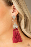 Tassel Trippin-Red - Shon's Jewels Boutique