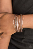 Paparazzi Zesty Zimbabwe - Copper Bangles - Set of 7 Bracelets - Shon's Jewels Boutique
