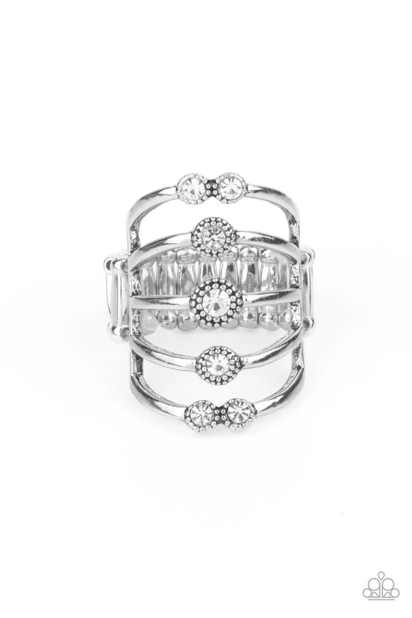 Layer On The Luster - White Ring