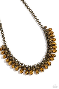 Metro Monarchy - Brass Necklace