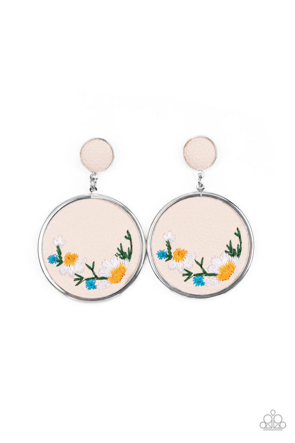 Embroidered Gardens - Multi Earring