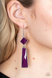 Hollywood Harmony - Purple  Earring