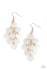 Tropical Tryst - Gold Earring