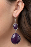 Soulful Samba - Purple Earring