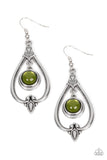 Ethereal Emblem - Green Earring