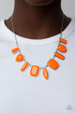 Luscious Luxe - Orange Necklace
