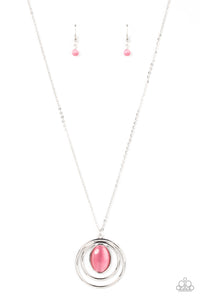 Epicenter of Elegance - Pink Necklace