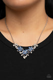 Floral Fashion Show - Blue Necklace