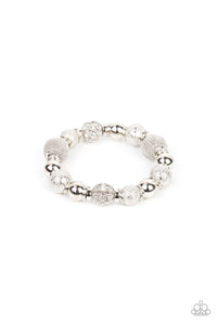 We Totally Mesh - White Bracelet