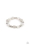 We Totally Mesh - White Bracelet