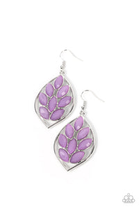 Glacial Glades - Purple Earring