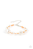 Contemporary Coastline - Orange Bracelet