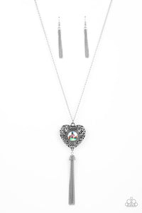 Prismatic Passion - Green Necklace