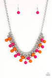 Friday Night Fringe- Multi Orange/Pink - Shon's Jewels Boutique