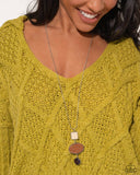 Walk the TWINE - Brown Necklace