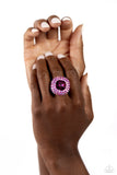 Glistening Grit - Pink Ring