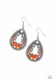 Atta Gala -Orange - Shon's Jewels Boutique