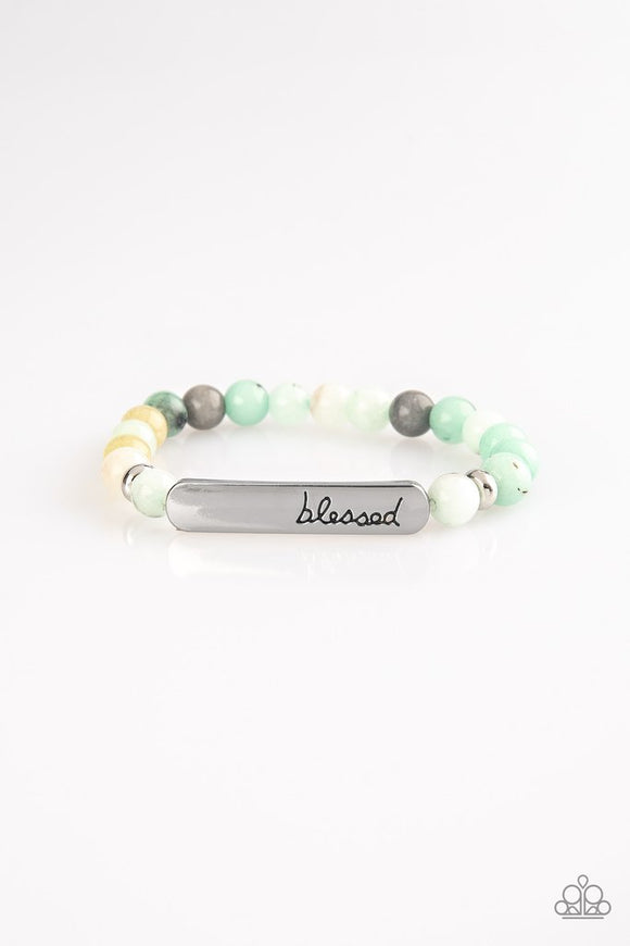 Born Blessed-Green - Shon's Jewels Boutique