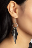 Primal Palette- Black Earring