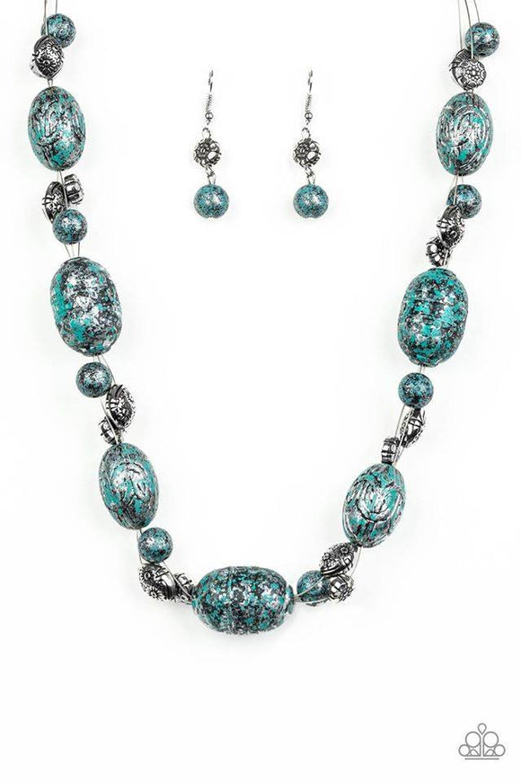Gatherer Glamour- Blue - Shon's Jewels Boutique