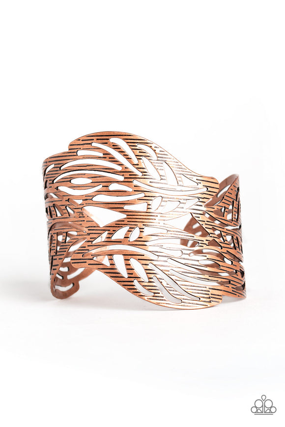 Leafy Lei- Copper - Shon's Jewels Boutique