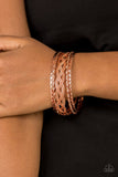 Straight Street- Copper Bangles - Set of 5 Bracelets