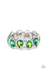 The Sparkle Society -Green Multi Bracelet