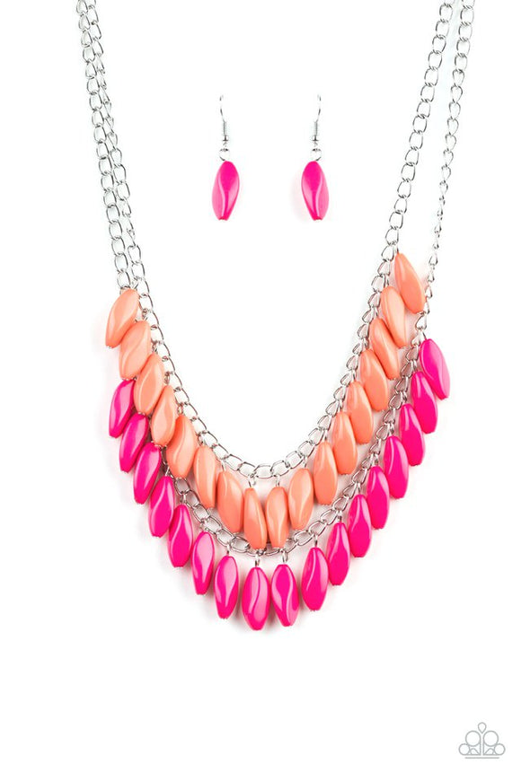 Beaded Boardwalk - Pink - Shon's Jewels Boutique