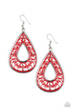 Drop Anchor- Red - Shon's Jewels Boutique