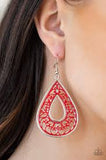 Drop Anchor- Red - Shon's Jewels Boutique