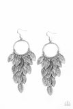 Feather Frenzy- Silver - Shon's Jewels Boutique