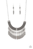 Fierce in Feathers Silver - Shon's Jewels Boutique