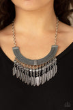 Fierce in Feathers Silver - Shon's Jewels Boutique