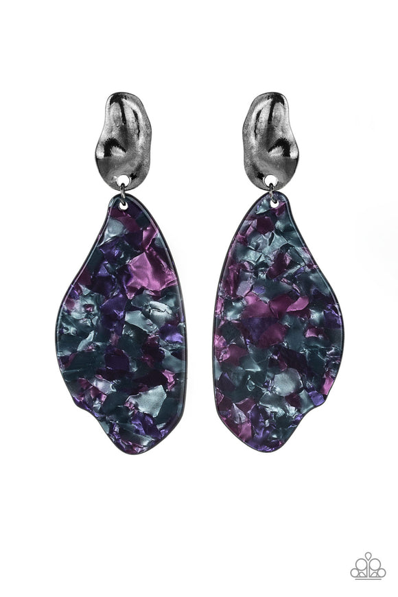 Fish out of water Purple - Shon's Jewels Boutique