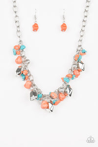Quarry Trail -  Orange & Blue - Shon's Jewels Boutique